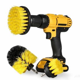 Drill Brush Attachment Scrubber Brushes Set Kit With Adapter For Car Shower Tile