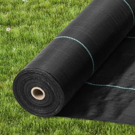 VEVOR Weed Barrier Landscape Fabric 3.28*164FT Heavy Duty Woven Weed Control Mat