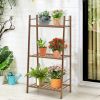 3 Tiers Vertical Bamboo Plant Stand