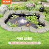 VEVOR Pond Liner, 20 x 25 ft 45 Mil Thick, Pliable EPDM Material Pond Skins, Easy Cutting Underlayment for Fish or Koi Pond, Waterfall Base