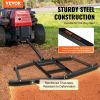 VEVOR Driveway Drag, 66" Width Tow Behind Drag Harrow, Q235 Steel Driveway Grader with Adjustable Bars, Support up to 50 lbs