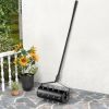 Manual Lawn Aerator with Detachable Handle for Household